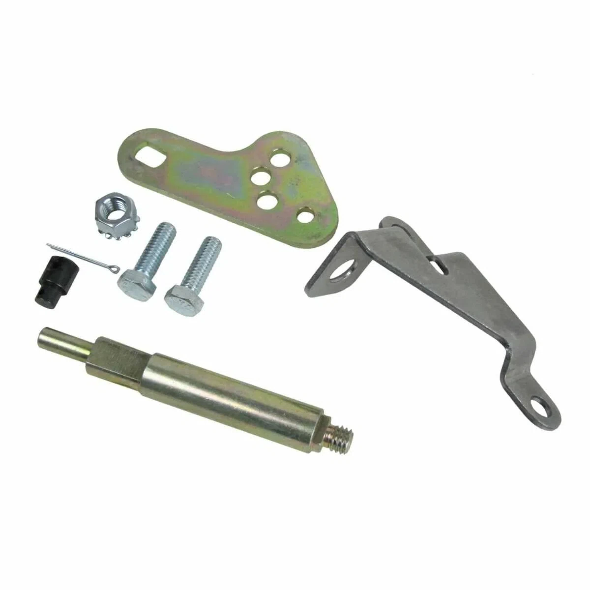 B&M Cable Bracket & Shift Lever Kit - GM - 70497